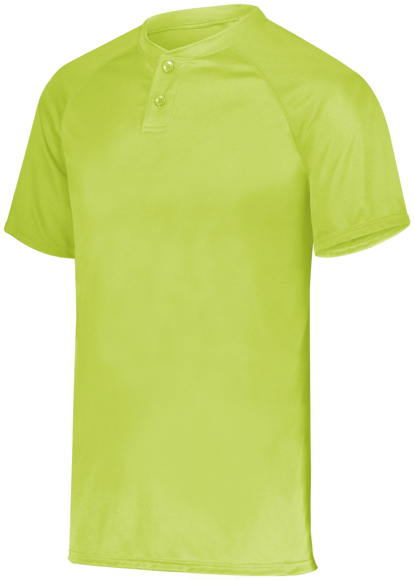 YOUTH ATTAIN WICKING TWO-BUTTON BASEBALL JERSEY
