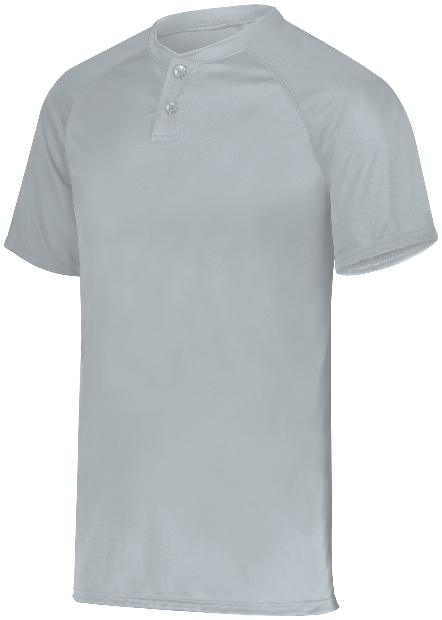 YOUTH ATTAIN WICKING TWO-BUTTON BASEBALL JERSEY