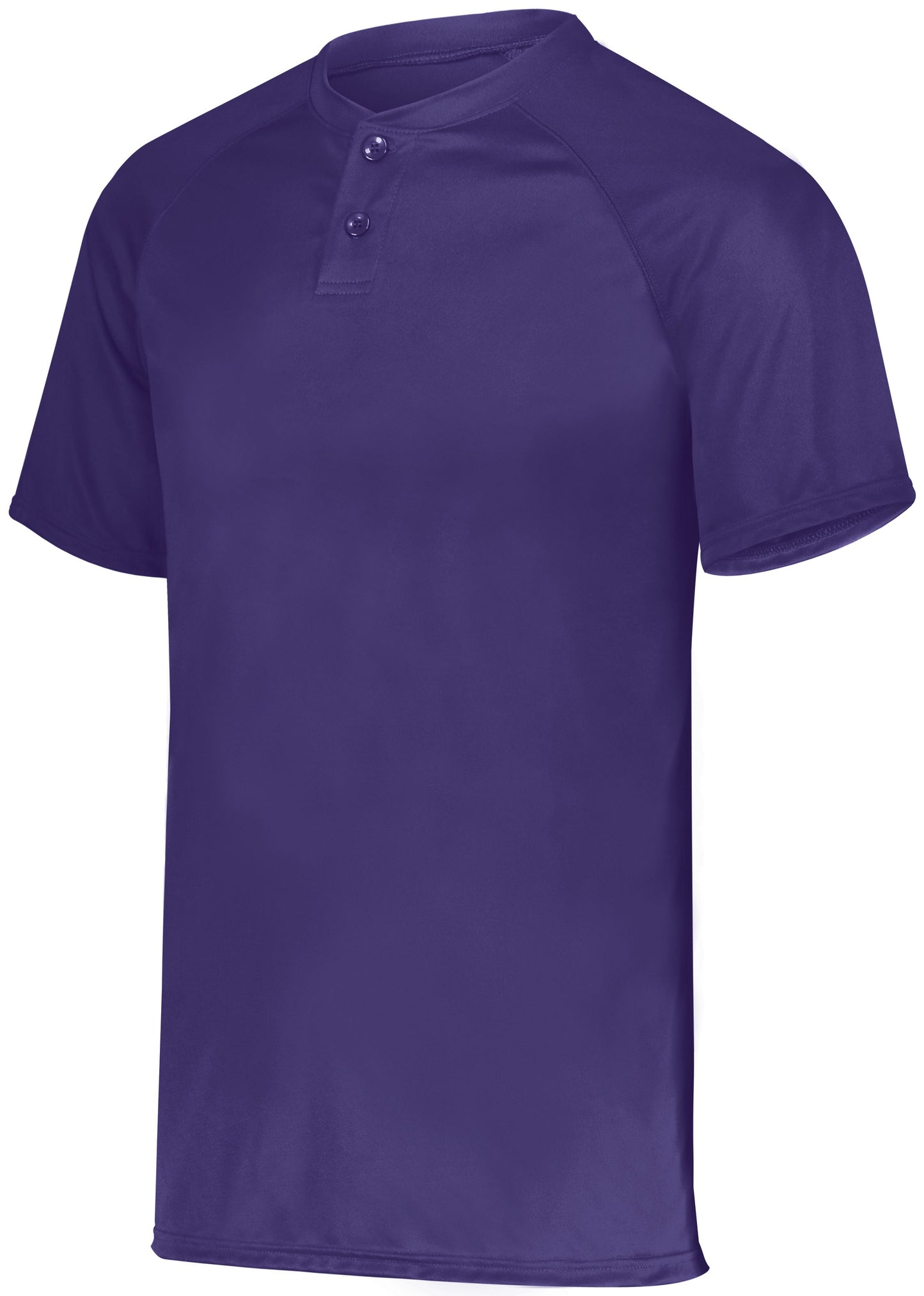 YOUTH ATTAIN WICKING TWO-BUTTON BASEBALL JERSEY