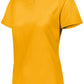 WOMEN'S ATTAIN WICKING TWO-BUTTON SOFTBALL JERSEY