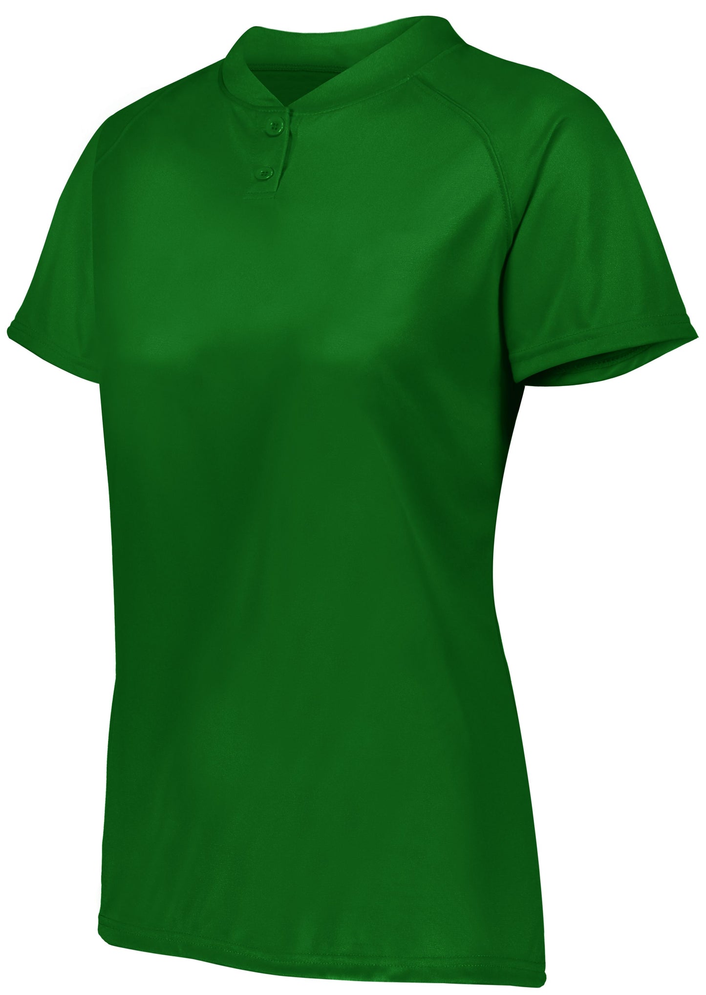 LADIES ATTAIN WICKING TWO-BUTTON SOFTBALL JERSEY