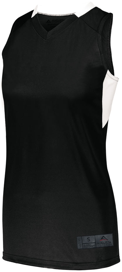 WOMEN'S STEP-BACK BASKETBALL JERSEY - MOISTURE-WICKING