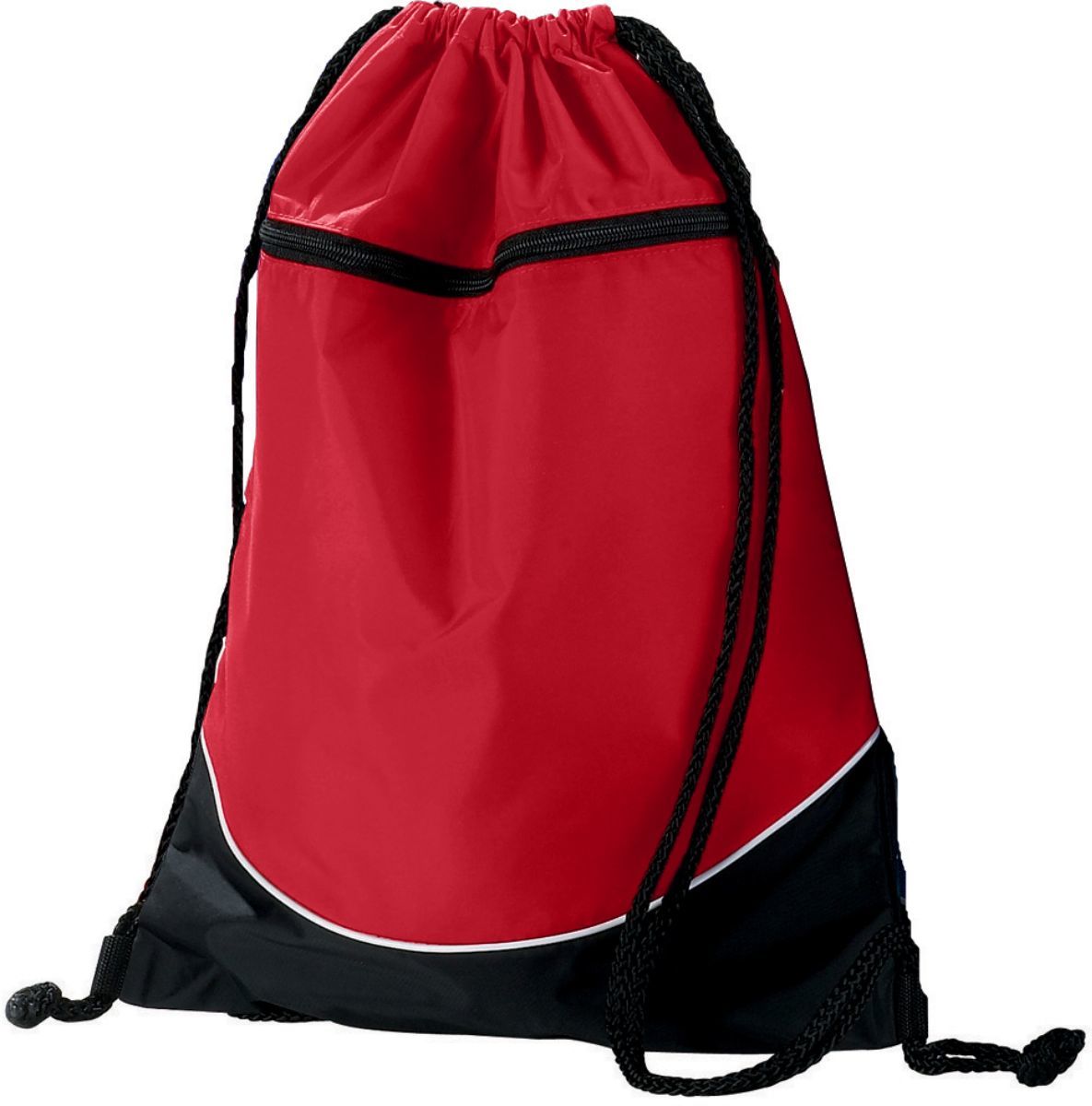TRI-COLOR DRAWSTRING BACKPACK