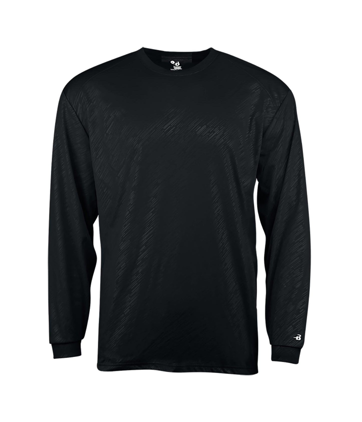 LINE EMBOSSED YOUTH L/S TEE