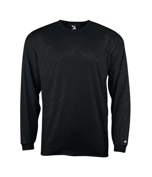 LINE EMBOSSED YOUTH L/S TEE