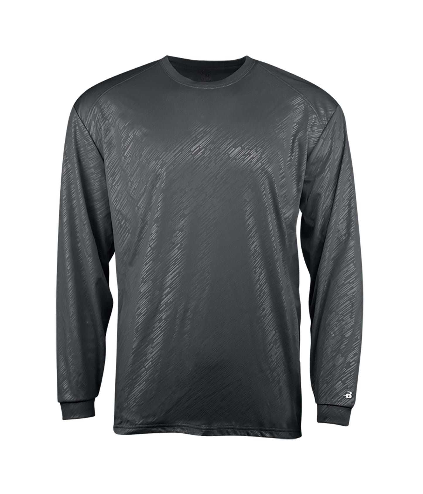 LINE EMBOSSED YOUTH L/S TEE