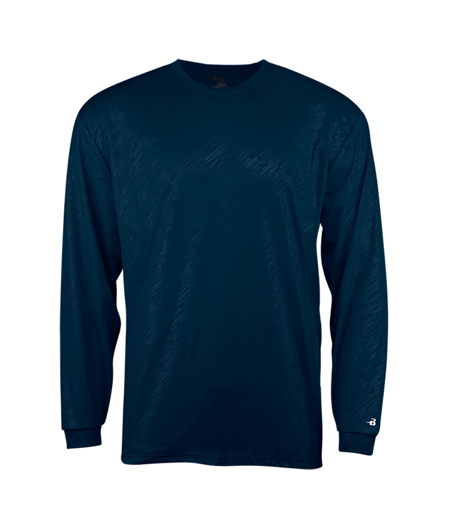 LINE EMBOSSED YOUTH L/S TEE