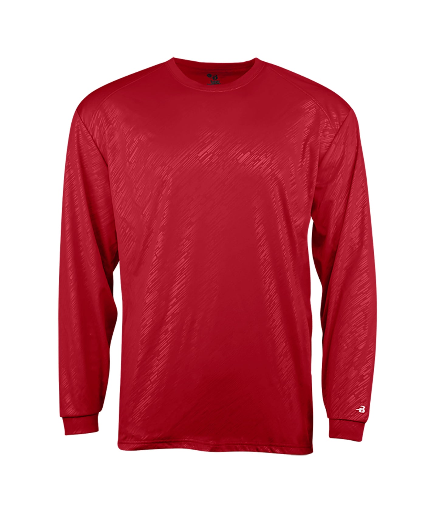 LINE EMBOSSED YOUTH L/S TEE