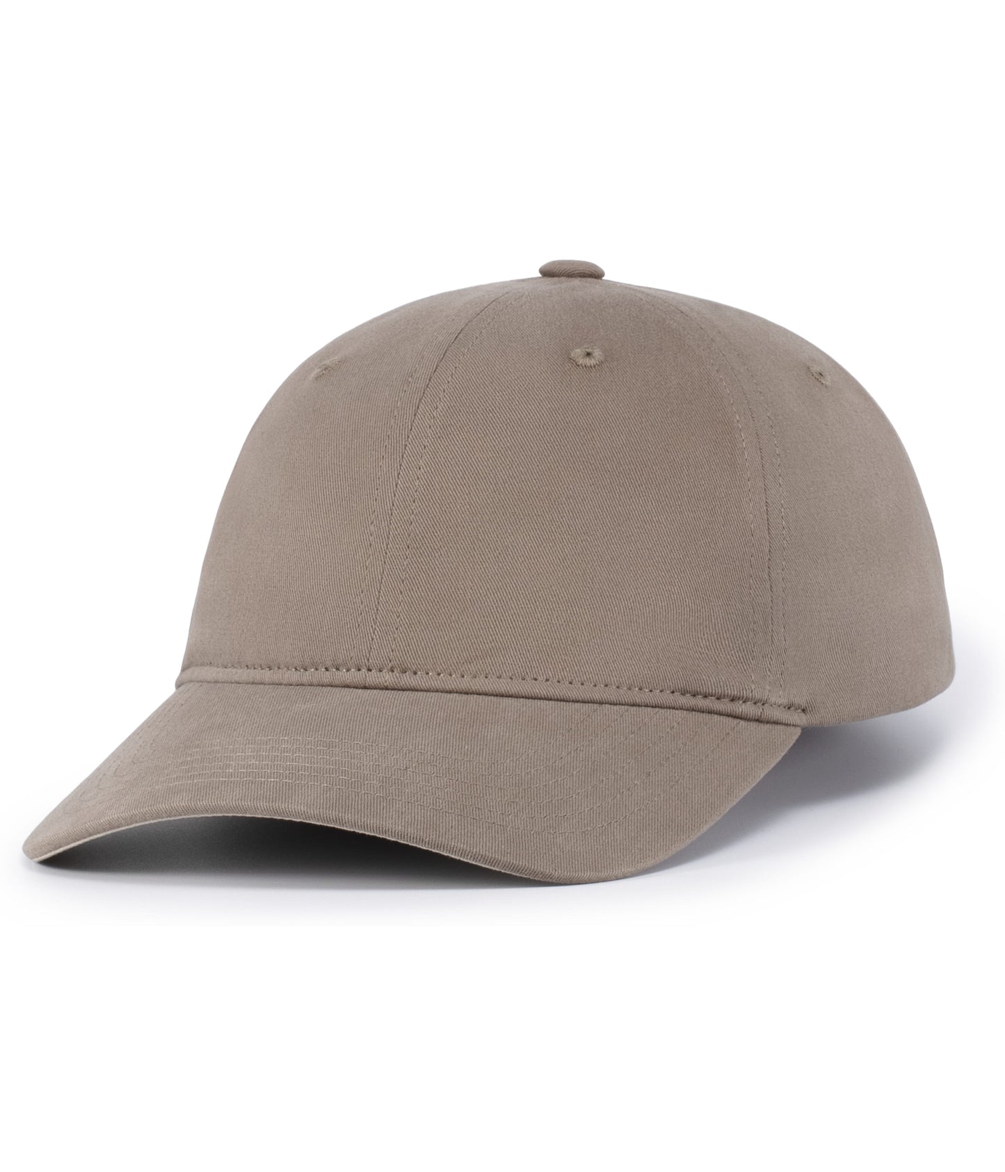 BRUSHED COTTON TWILL HOOK-AND-LOOP ADJUSTABLE CAP
