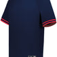 YOUTH RETRO V-NECK BASEBALL JERSEY - MOISTURE-WICKING