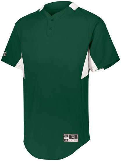 GAME7 TWO-BUTTON BASEBALL JERSEY - MOISTURE-WICKING