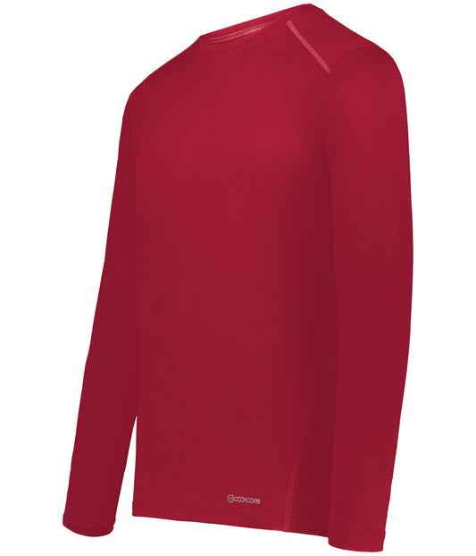 YOUTH ESSENTIAL LONG SLEEVE TEE POWERED BY COOLCORE