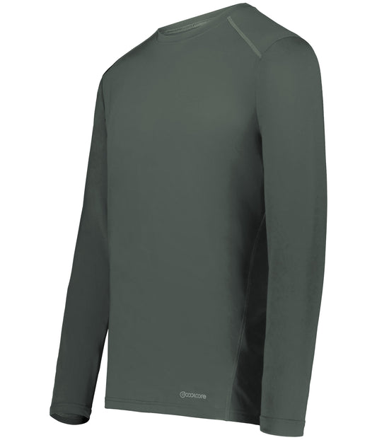 YOUTH ESSENTIAL LONG SLEEVE TEE POWERED BY COOLCORE