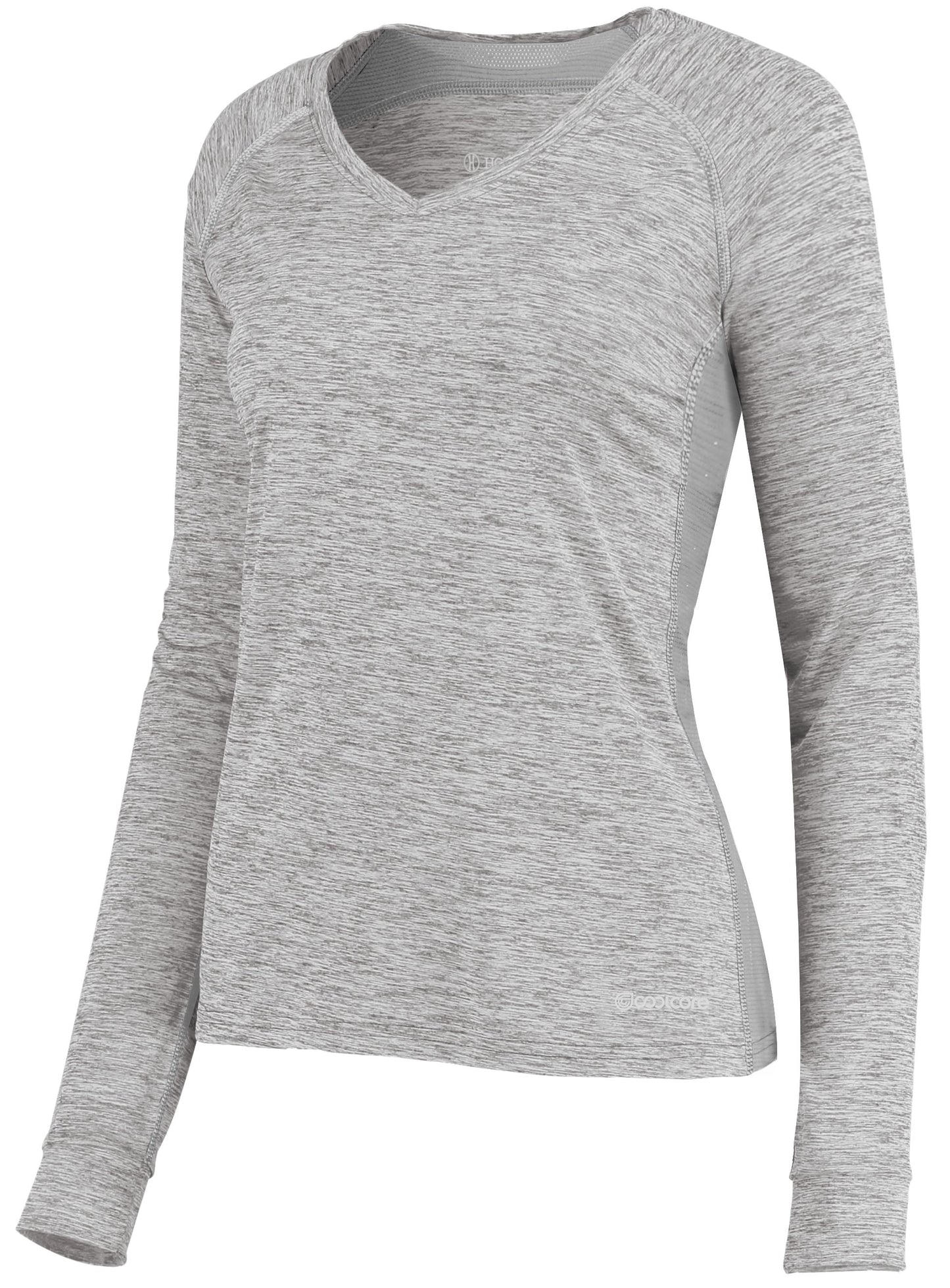 LADIES ELECTRIFY LONG SLEEVE TEE POWERED BY COOLCORE