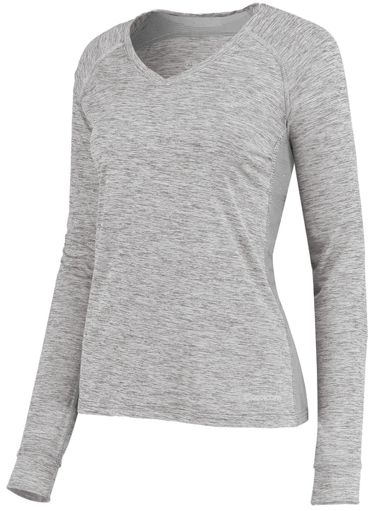 LADIES ELECTRIFY LONG SLEEVE TEE POWERED BY COOLCORE