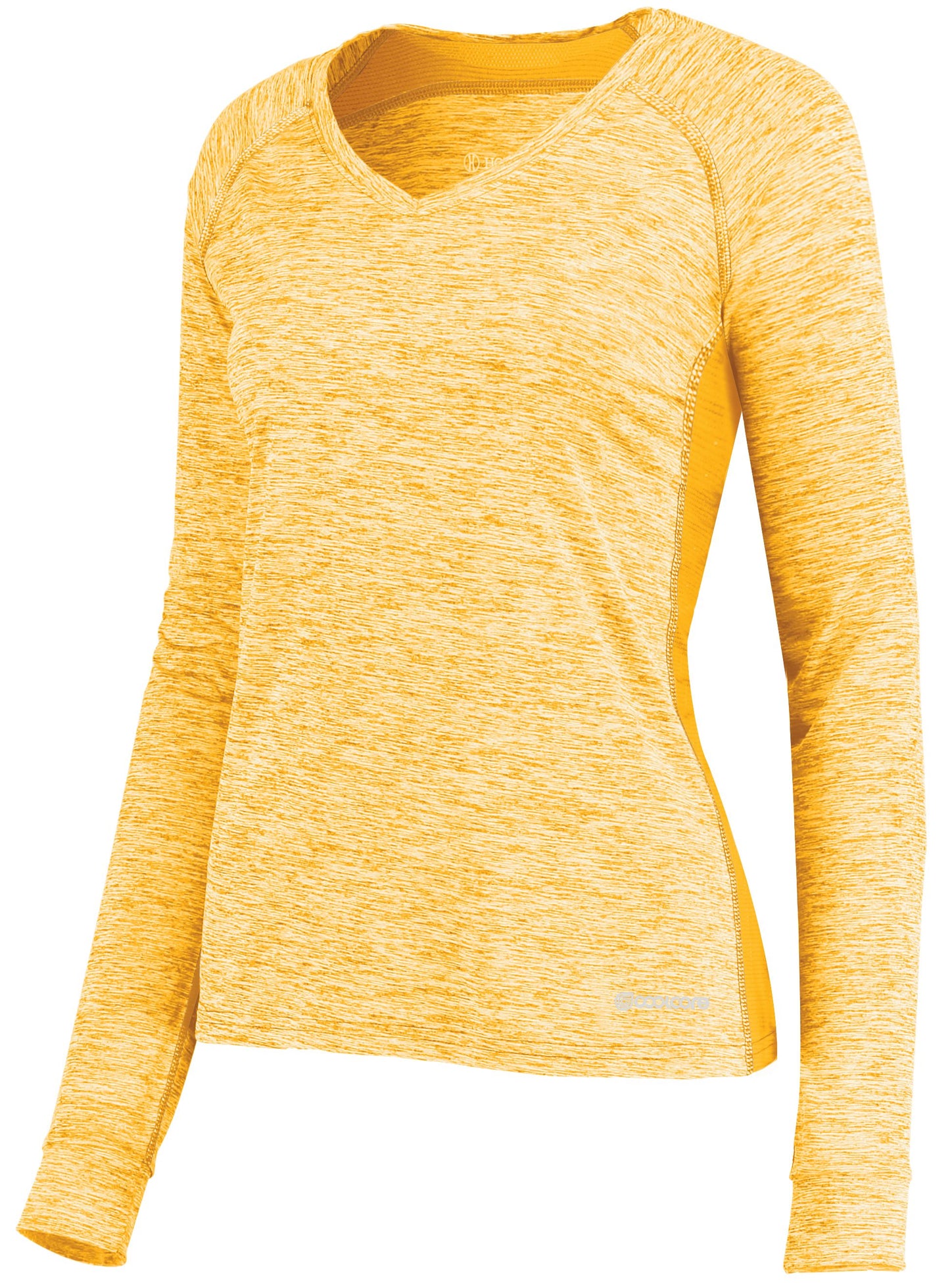 LADIES ELECTRIFY LONG SLEEVE TEE POWERED BY COOLCORE