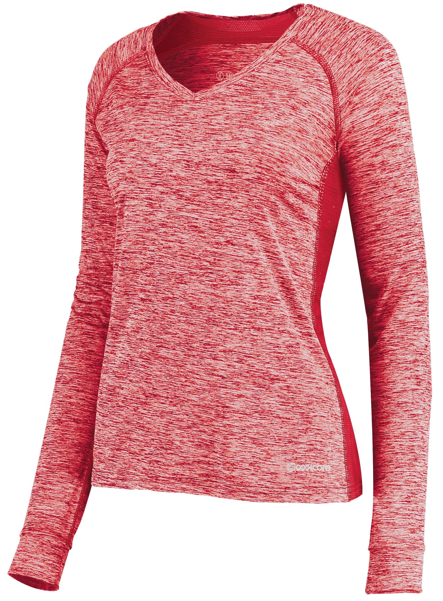 LADIES ELECTRIFY LONG SLEEVE TEE POWERED BY COOLCORE