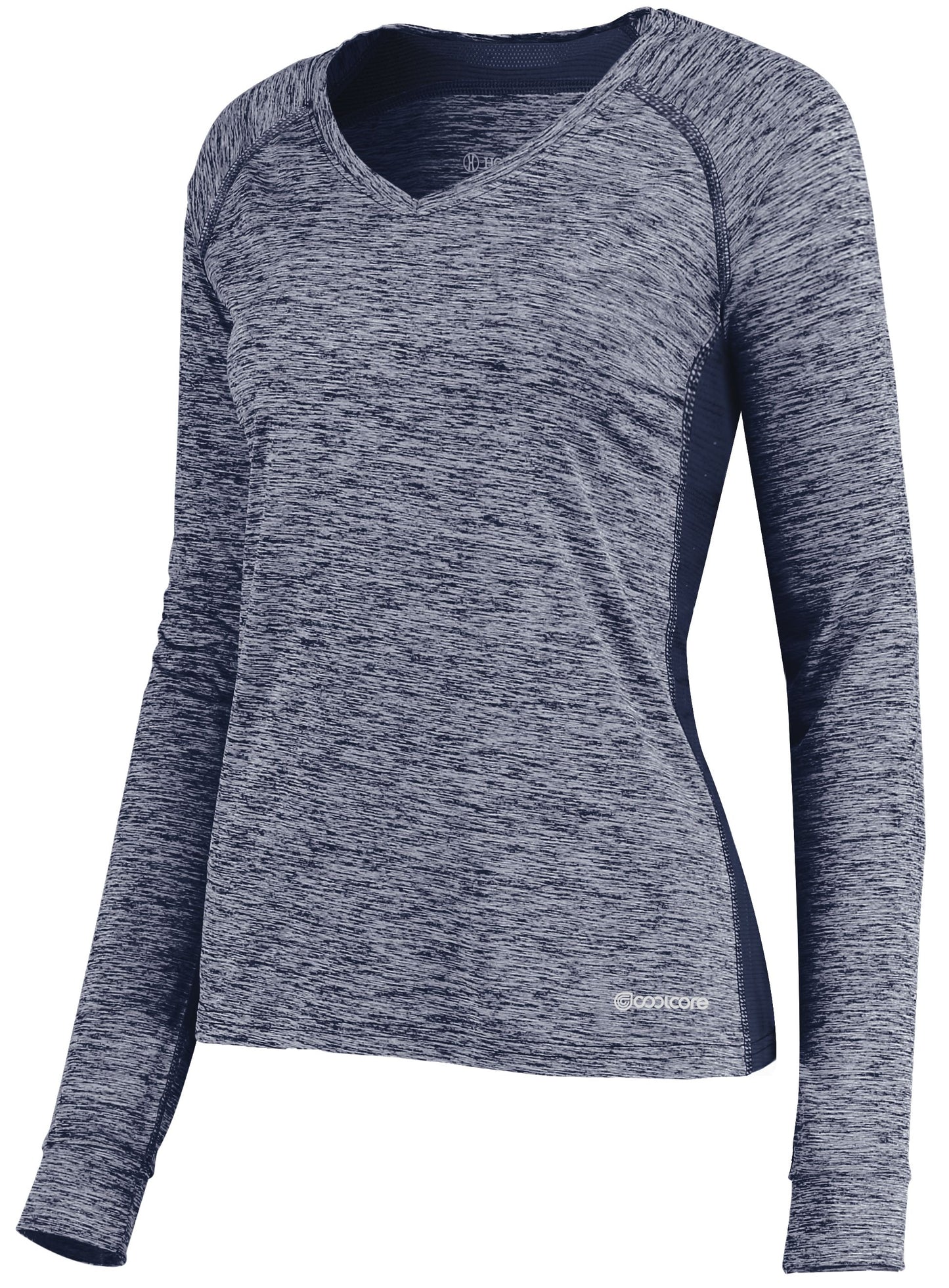 LADIES ELECTRIFY LONG SLEEVE TEE POWERED BY COOLCORE