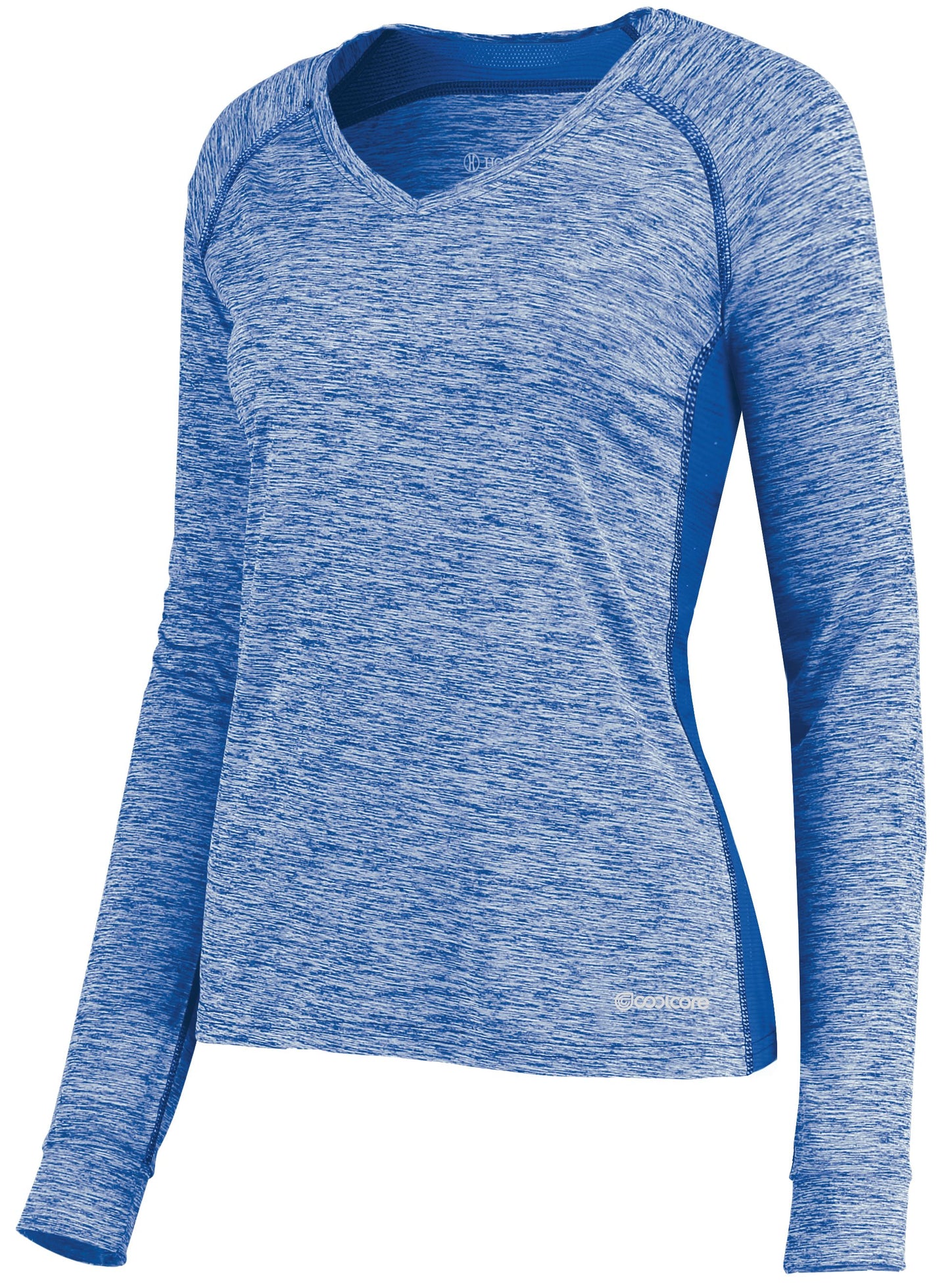 LADIES ELECTRIFY LONG SLEEVE TEE POWERED BY COOLCORE