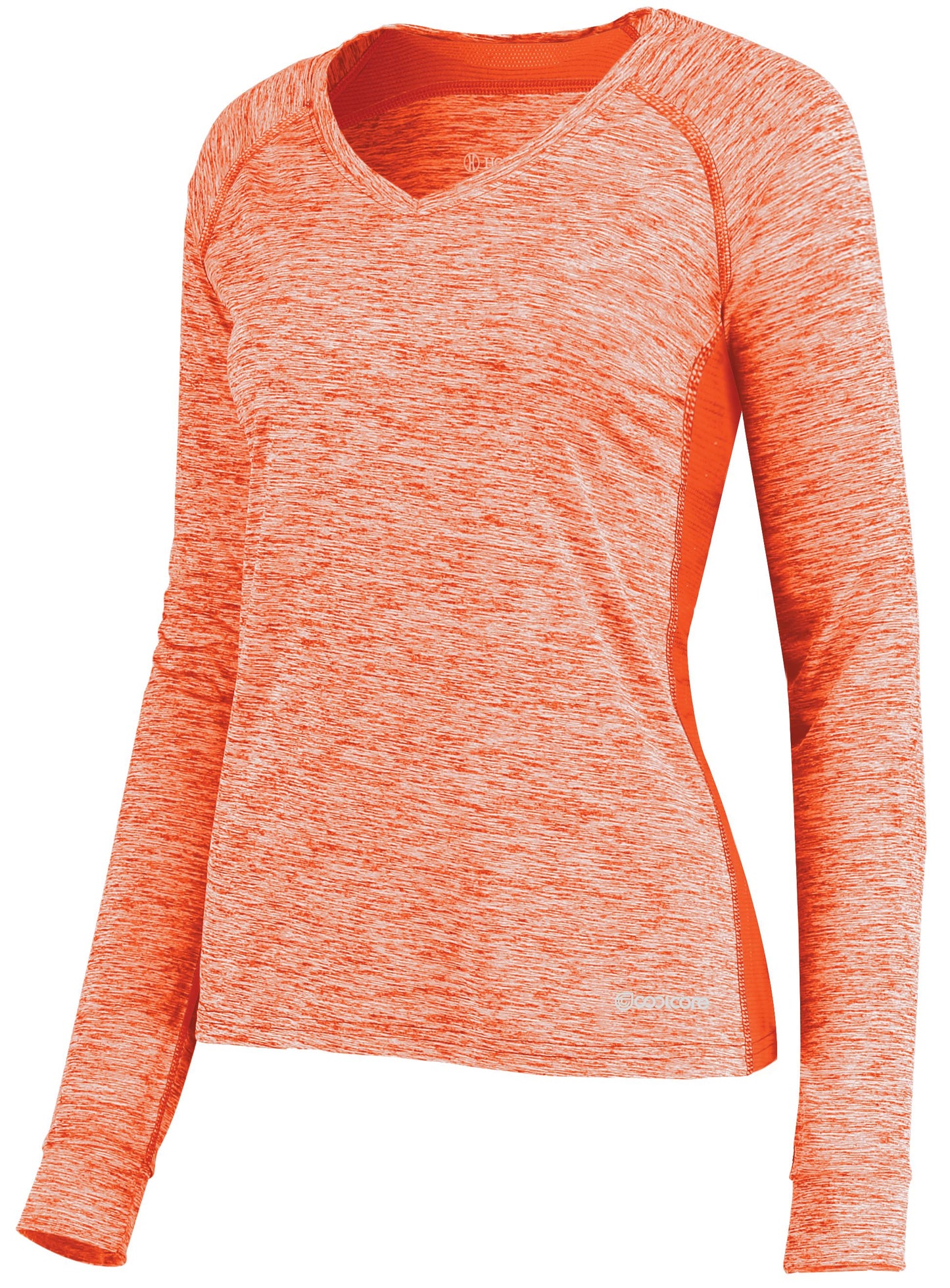 LADIES ELECTRIFY LONG SLEEVE TEE POWERED BY COOLCORE