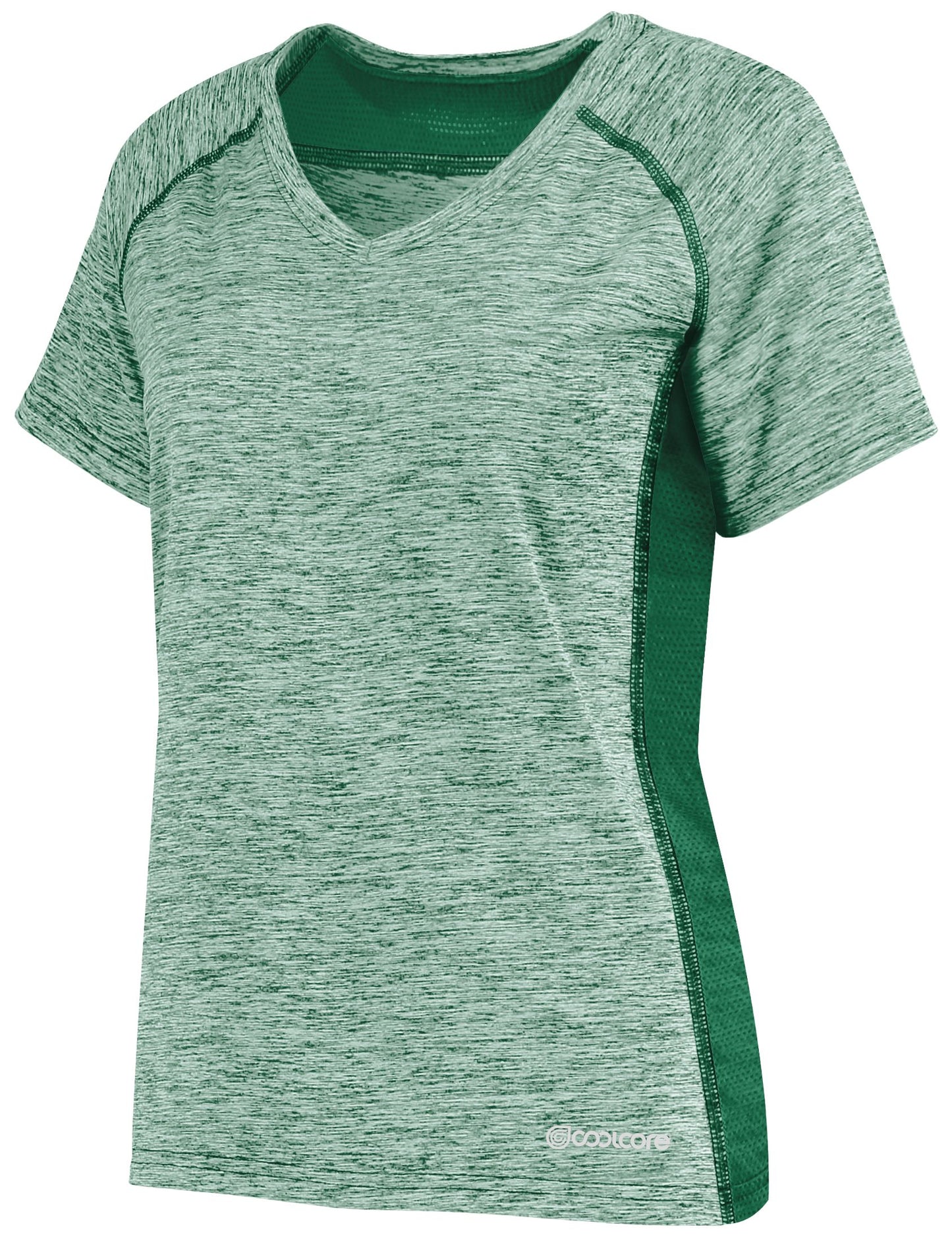 LADIES ELECTRIFY TEE POWERED BY COOLCORE