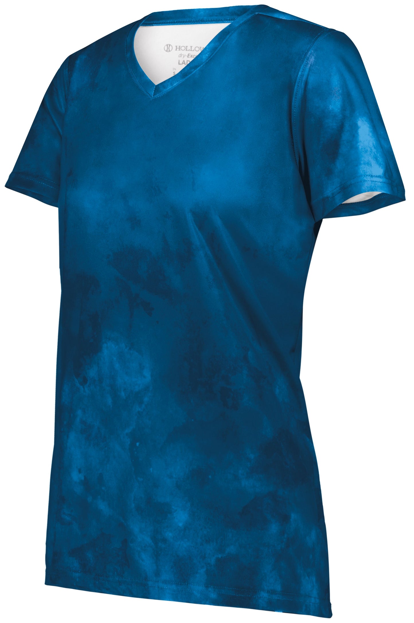 LADIES STOCK COTTON-TOUCH POLY TEE