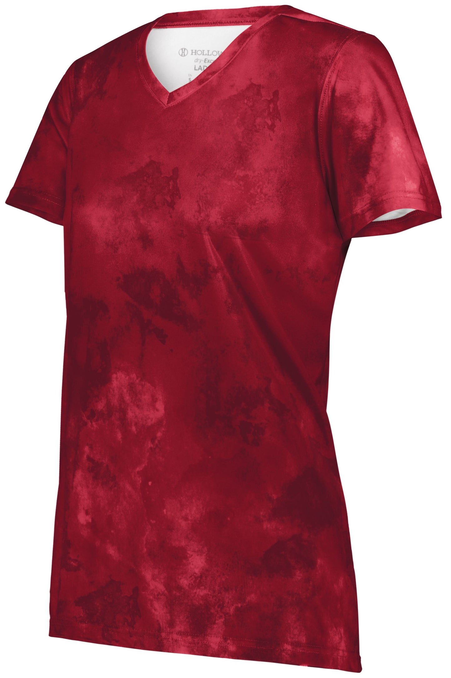 LADIES STOCK COTTON-TOUCH POLY TEE