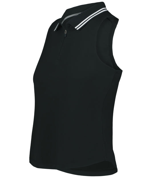 LADIES COURT SLEEVELESS POLO