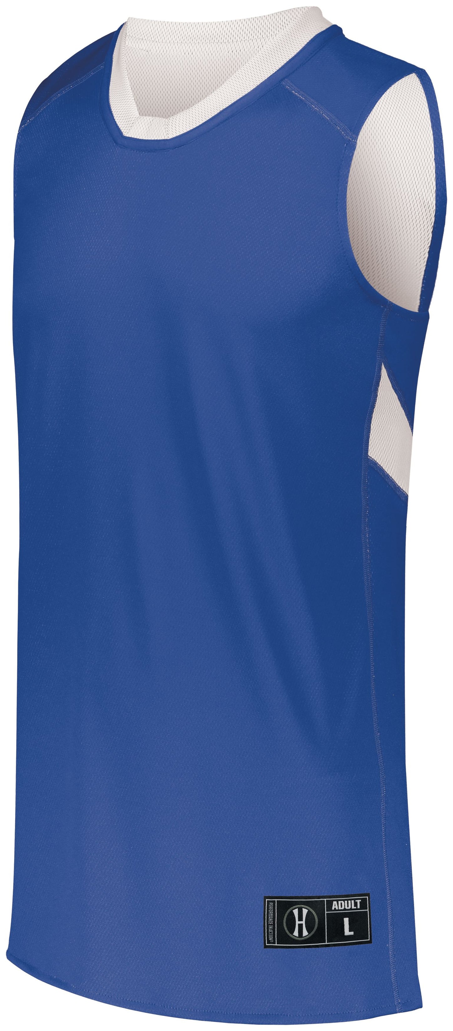 DUAL-SIDE SINGLE PLY BASKETBALL JERSEY