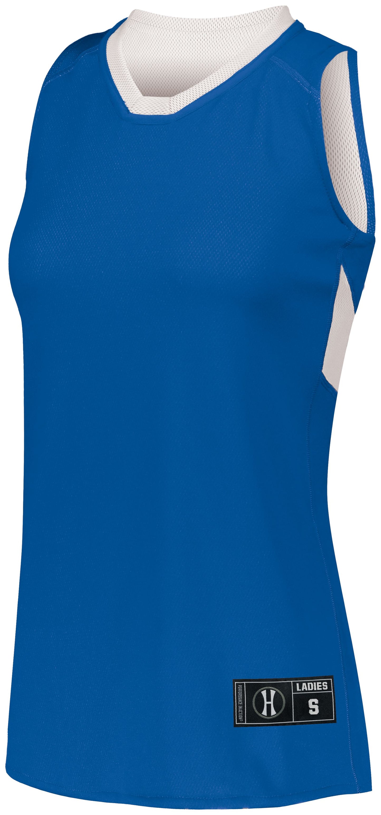LADIES DUAL-SIDE SINGLE PLY BASKETBALL JERSEY
