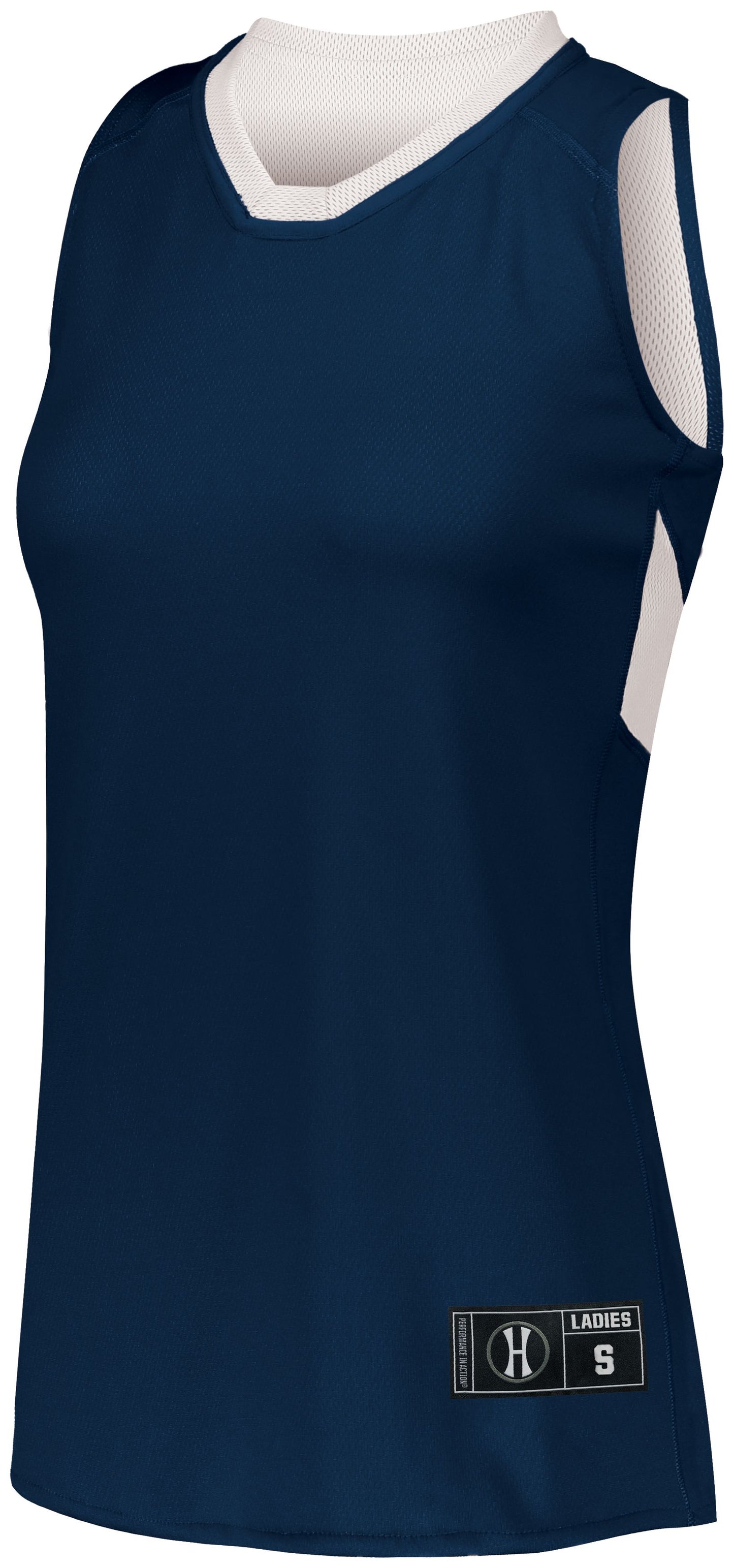 LADIES DUAL-SIDE SINGLE PLY BASKETBALL JERSEY