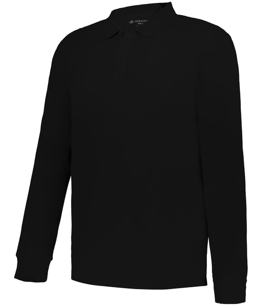 CORE COTTON LONG SLEEVE POLO