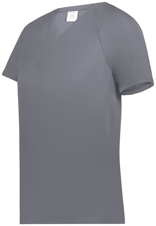 Ladies Attain Wicking Raglan Sleeve Tee