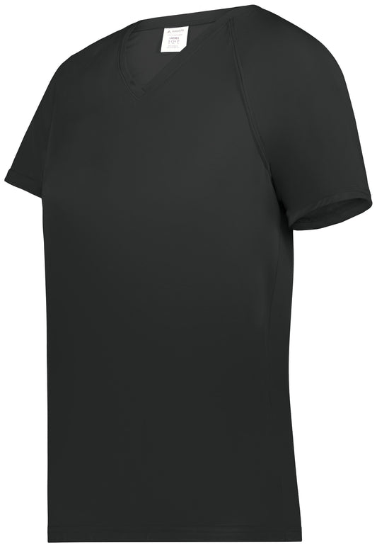 LADIES ATTAIN WICKING RAGLAN SLEEVE TEE