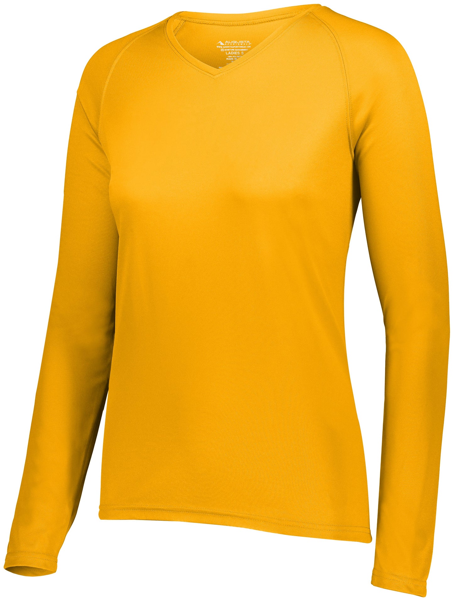 LADIES ATTAIN WICKING LONG SLEEVE TEE
