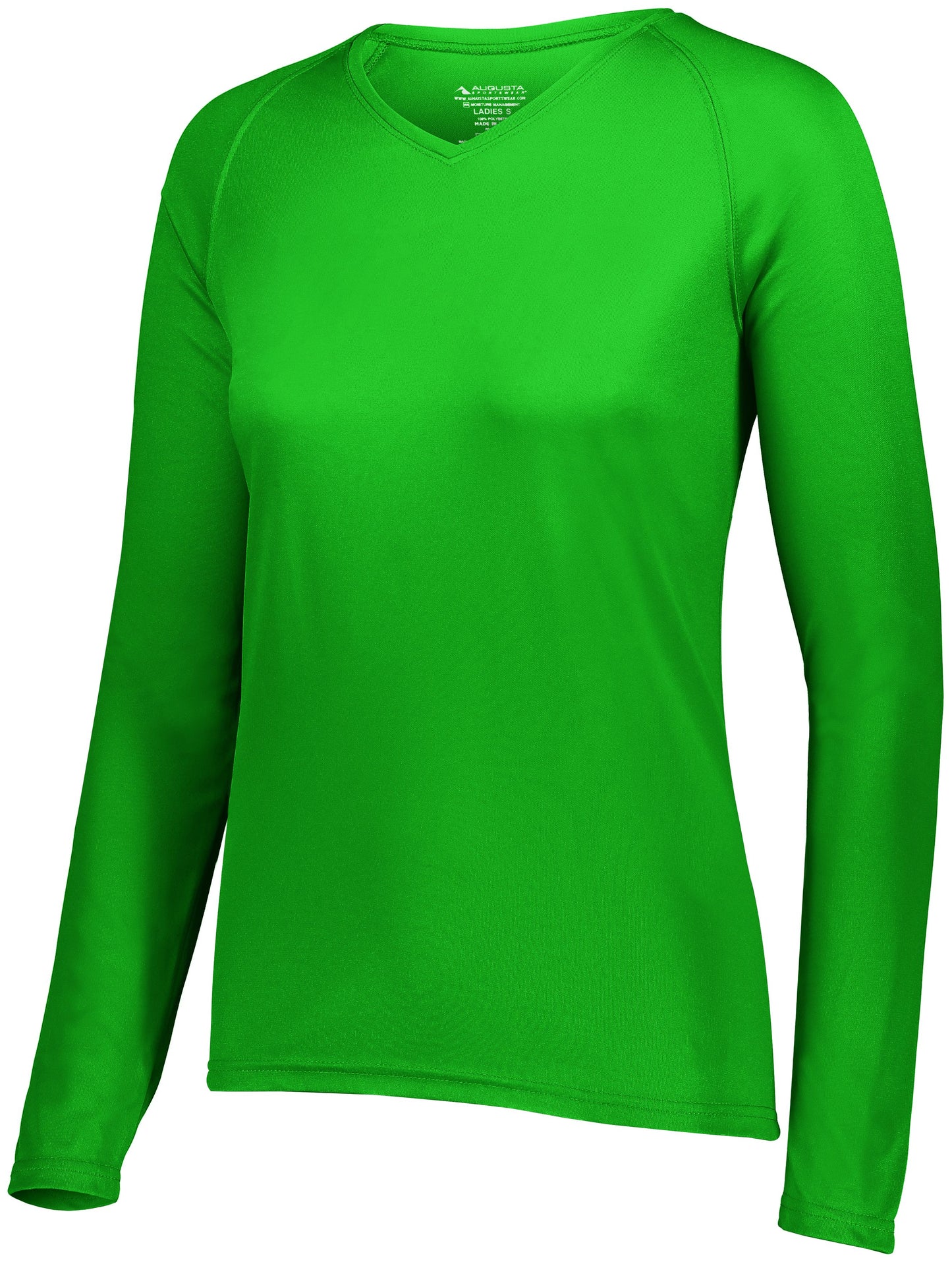 LADIES ATTAIN WICKING LONG SLEEVE TEE