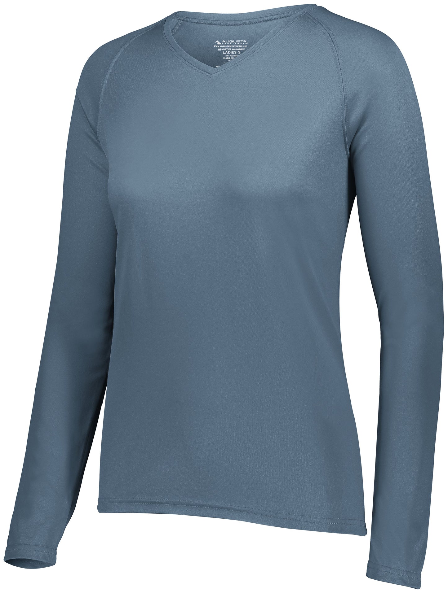 LADIES ATTAIN WICKING LONG SLEEVE TEE