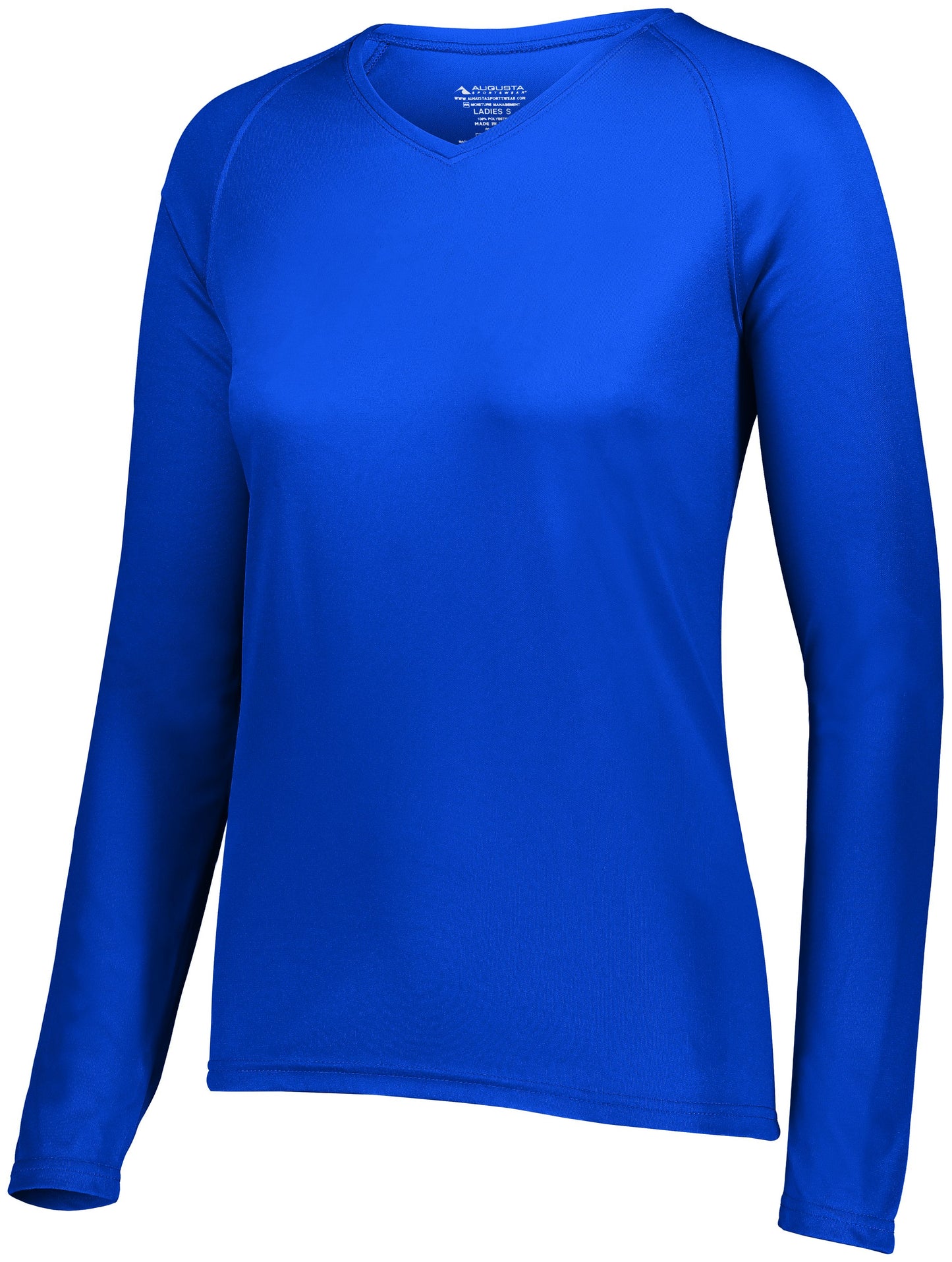 LADIES ATTAIN WICKING LONG SLEEVE TEE
