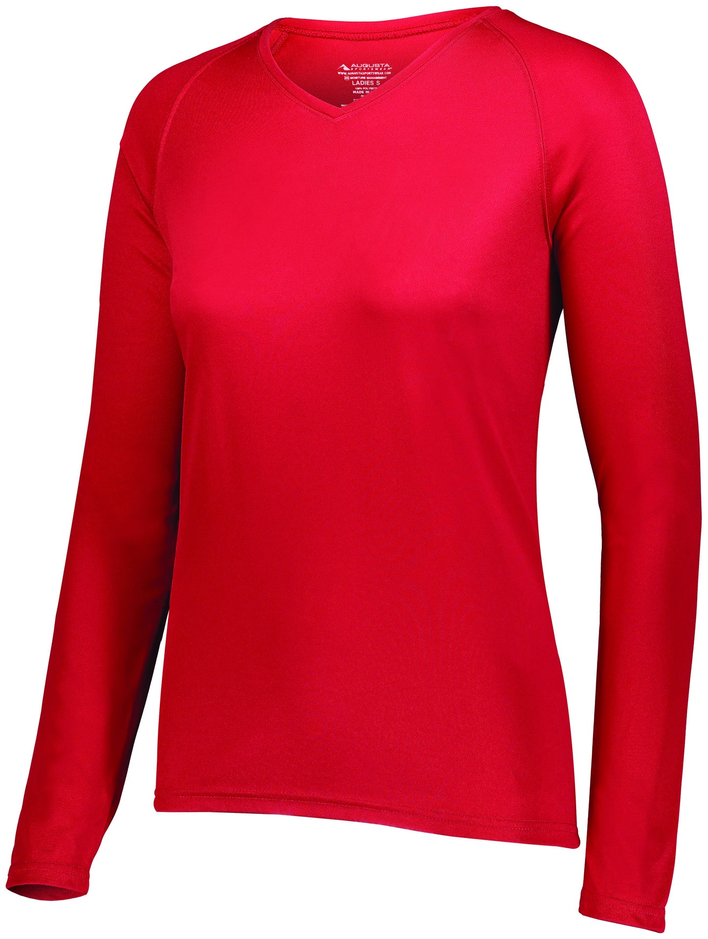 LADIES ATTAIN WICKING LONG SLEEVE TEE