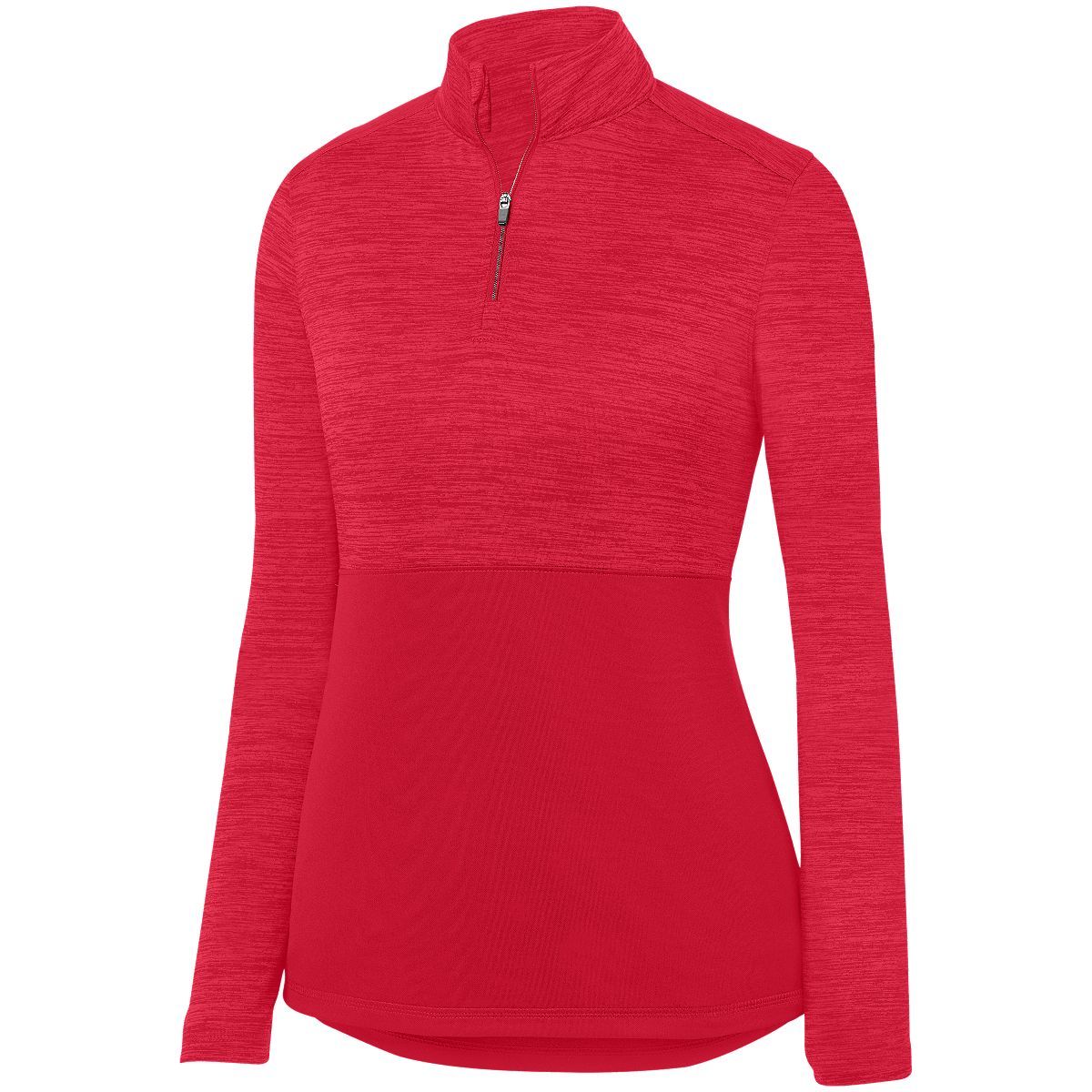 LADIES SHADOW TONAL HEATHER 1/4 ZIP PULLOVER