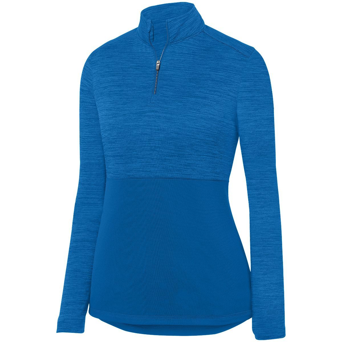 LADIES SHADOW TONAL HEATHER 1/4 ZIP PULLOVER