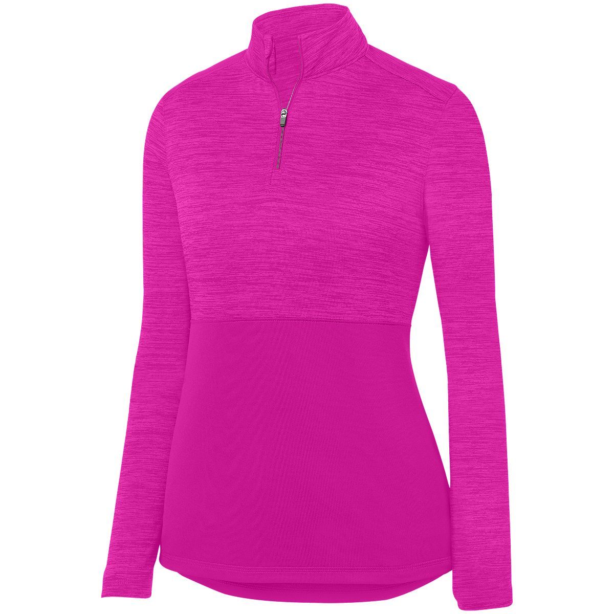 LADIES SHADOW TONAL HEATHER 1/4 ZIP PULLOVER