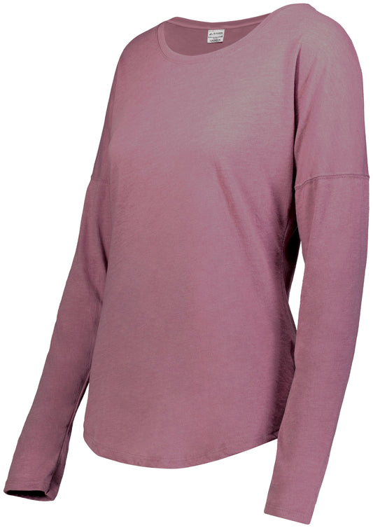 LADIES LUX TRI-BLEND LONG SLEEVE TEE