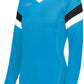 GIRLS TRUHIT TRI-COLOR LONG-SLEEVE JERSEY - MOISTURE-WICKING