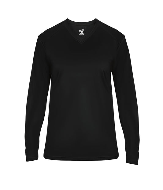 ULTIMATE LADIES' V-NECK L/S TE