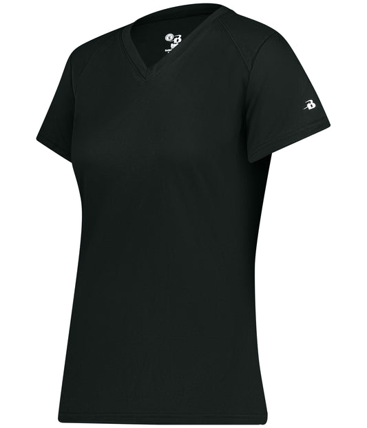 LADIES B-CORE V-NECK TEE
