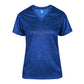 TONAL BLEND WOMEN'S' V-NECK T-SHIRT - MOISTURE-WICKING