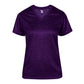 TONAL BLEND WOMEN'S' V-NECK T-SHIRT - MOISTURE-WICKING