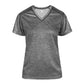 TONAL BLEND WOMEN'S' V-NECK T-SHIRT - MOISTURE-WICKING