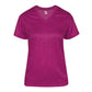 TONAL BLEND WOMEN'S' V-NECK T-SHIRT - MOISTURE-WICKING